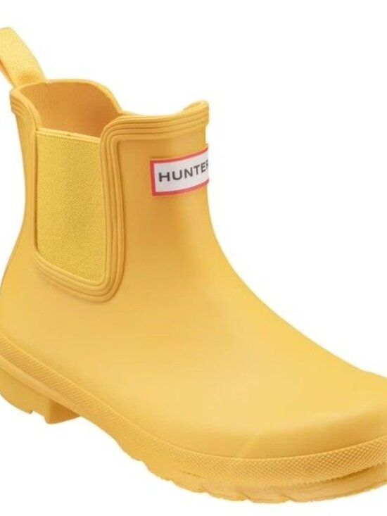 Hunter Shoes - Hunter Women's Original Chelsea Boots Yellow Slip-On Ankle Boot Size 9 NIB